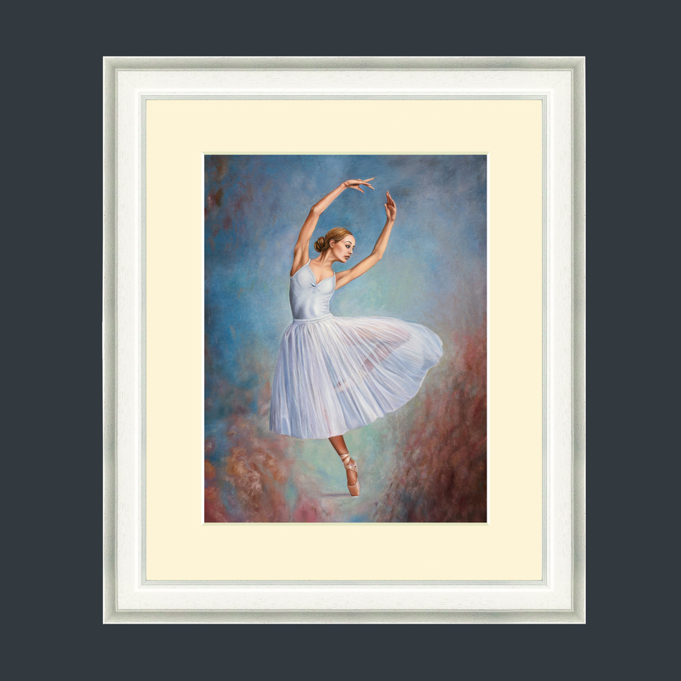 Art Print Framed Ballerina