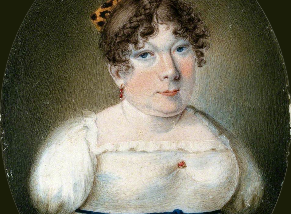 Self Portrait By Sarah Biffin Cropped