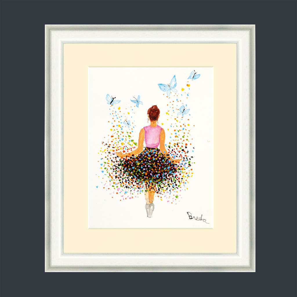 Art Print Frame Butterfly Dancer