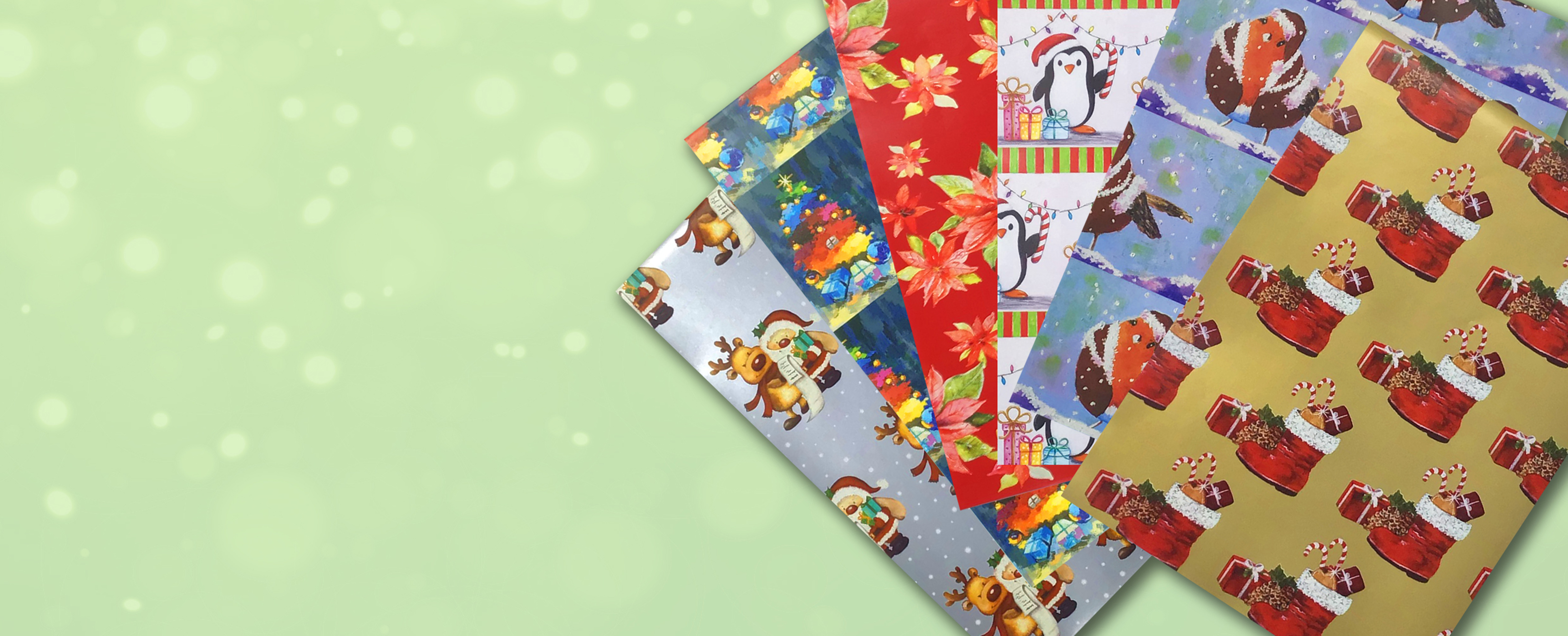 MFPA Christmas Shop Wrapping Paper Sliders 2025