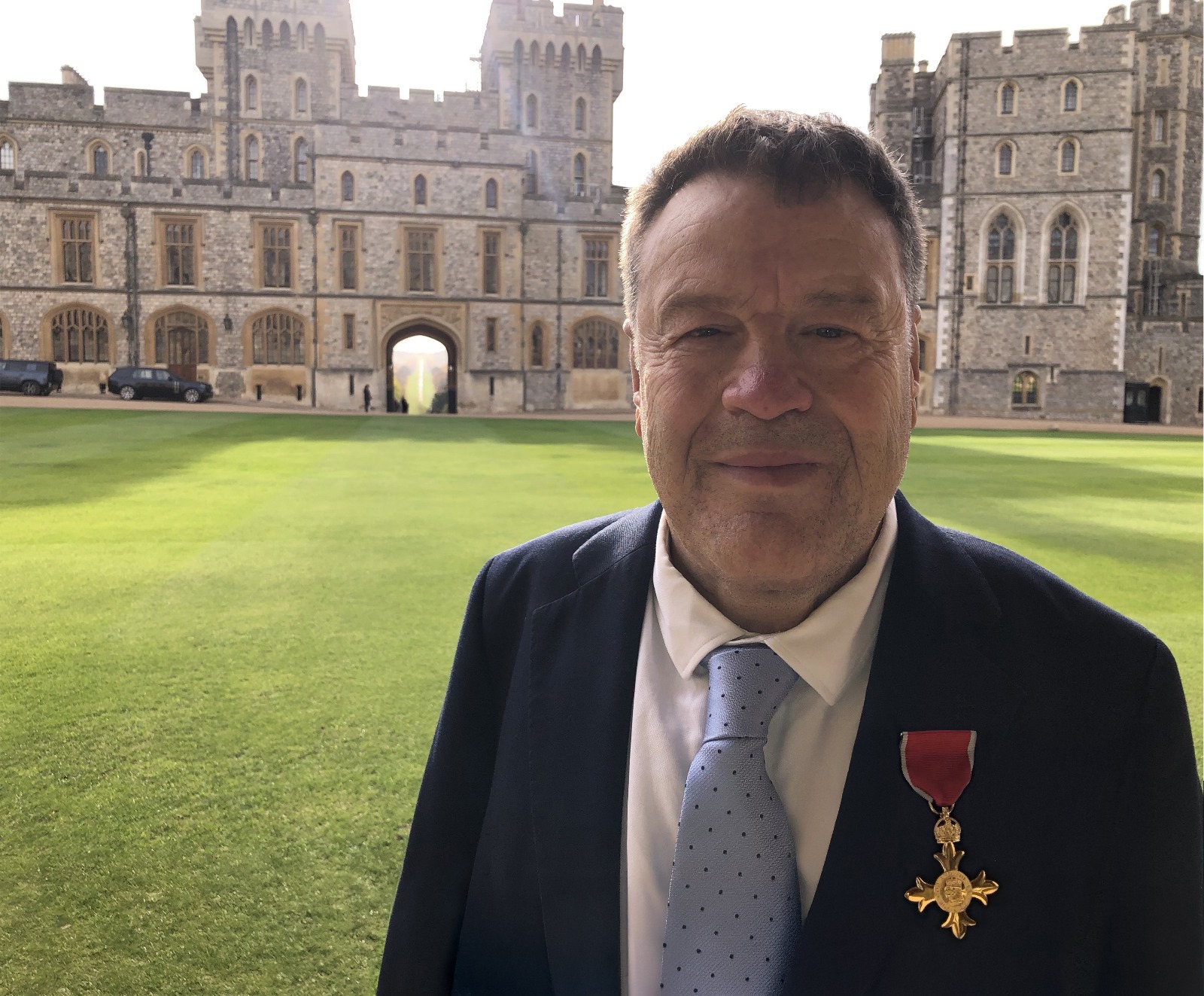 Tom Yendell OBE at Windsor Castle